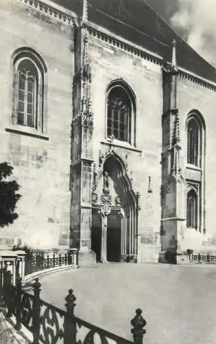 Postcard Romania Cluj catedrala Sf. Mihail
