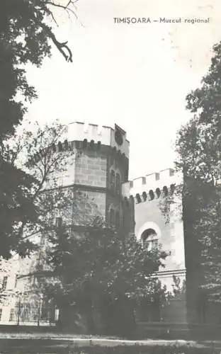 Postcard Romania Timisoara muzeul regional