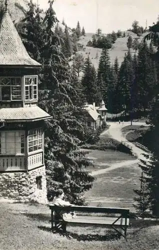 Postcard Romania Lacul Rosu statiune