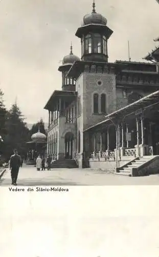 Postcard Romania Slanic Moldova