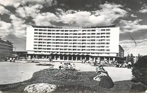 Postcard Romania Cluj piata Mihai Viteazul 1965