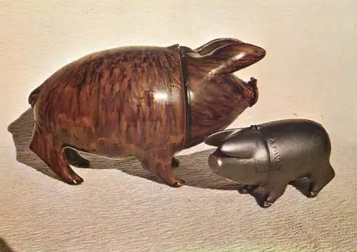 Museum postcard Rye museum the Sussex pig