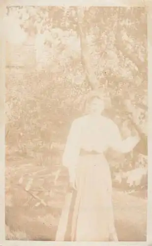 Annonymous person portrait vintage souvenir photo postcard elegant woman Carmen