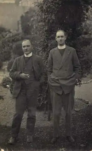 British social history souvenir photo catholic priests