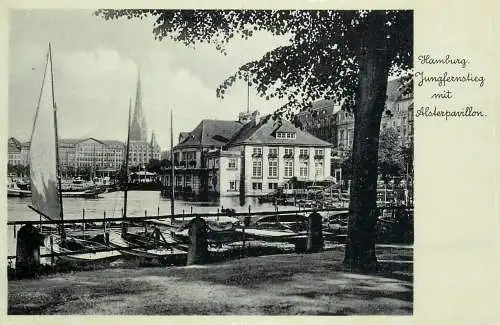 Germany Hambrug Jungfernstieg