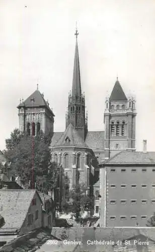 Switzerland Genève cathedrale St. Pierre