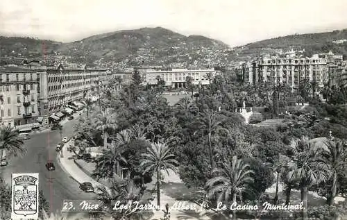 France Nice Les jardin Albert le casino municipal