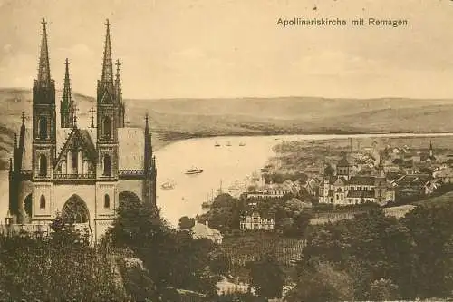 Germany Apollinariskirche mit Remagen