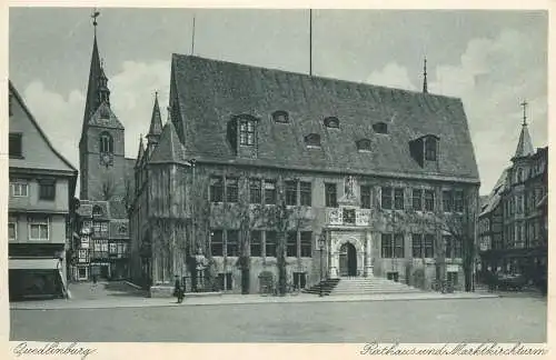 Germany Quedlinburg Rathaus