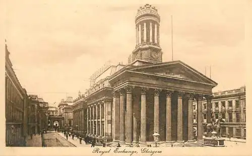 United Kingdom Scotland Glasgow royal exchange