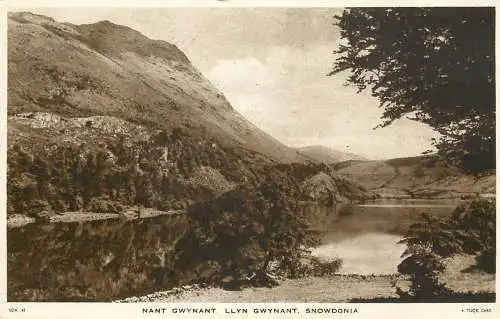 United Kingdom Wales Snowdonia Nant Gwynant Llyn Gwynant