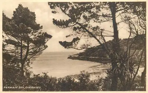 United Kingdom Guernsey Fermain bay