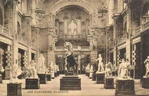 United Kingdom Scotland Glasgow art galleries