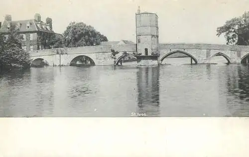 United Kingdom England St. Ives bridge