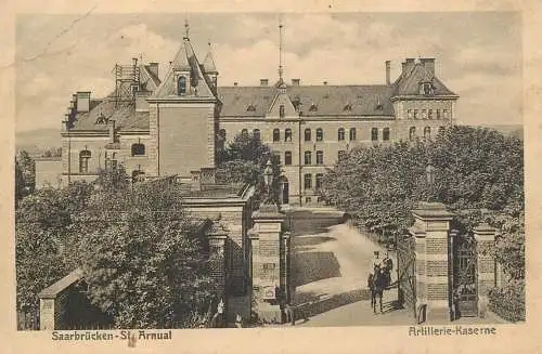 Germany Saarbrucke St. Arnual artillerie kaserne