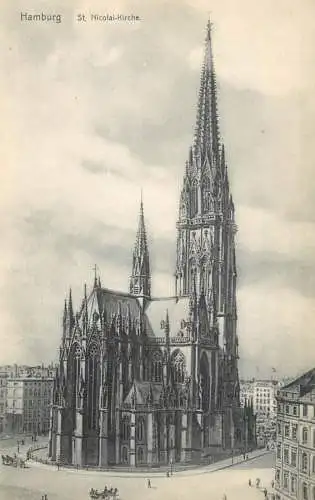 Germany Hamburg St. Nicolai church