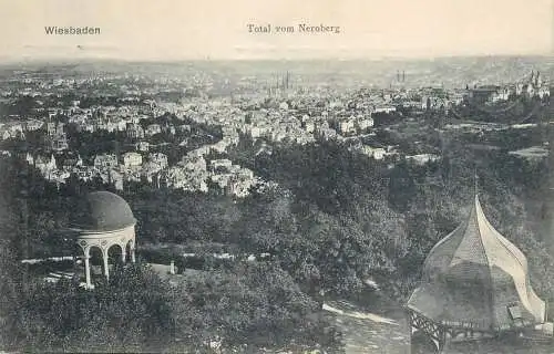 Germany Wiesbaden total vom Neroberg