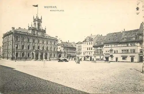 Germany Weimar Marktplatz