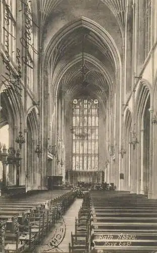 British churches & cathedrals postcard Rath abbey