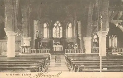 British churches & cathedrals postcard London Wesminster abbey