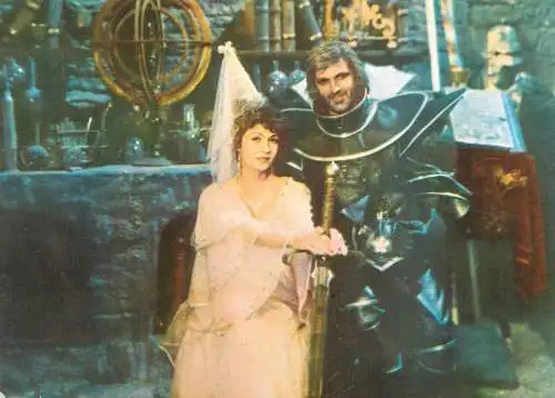 ACIN Romania postcard Angela Similea Florin Piersic