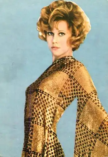 ACIN Romania postcard Jane Fonda
