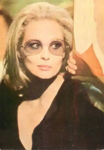 ACIN Romania postcard Faye Dunaway