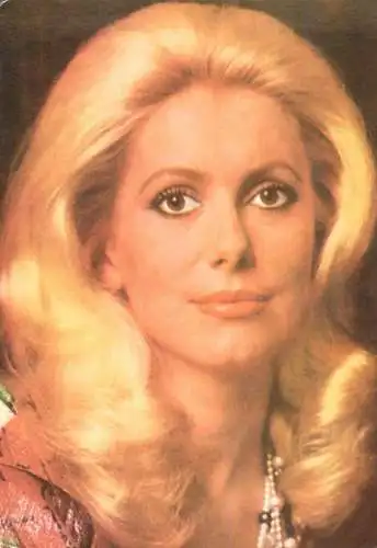 ACIN Romania postcard Catherine Deneuve