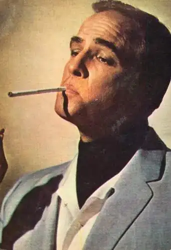 ACIN Romania postcard Marlon Brando