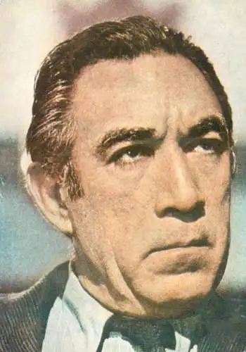 ACIN Romania postcard Anthony Quinn