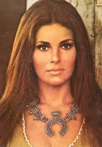 ACIN Romania postcard Raquel Welch