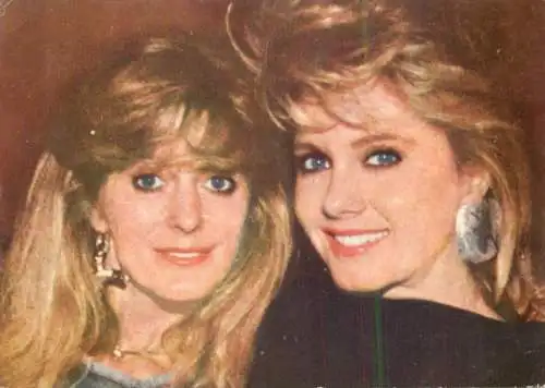 ACIN Romania postcard Rona and olivia Newton John