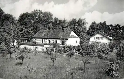 Zufikon Kapelle und Kapuzinerhospiz Emaus 1983
