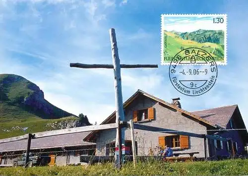 Liechtenstein Gapfahl carte maximum