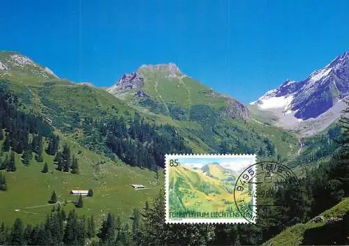 Liechtenstein Lawena carte maximum