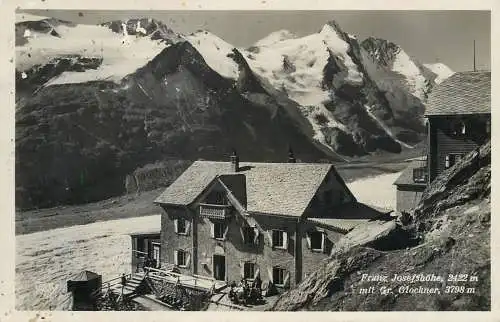 Austria Franz Josefhohe mit Gr. Glockner