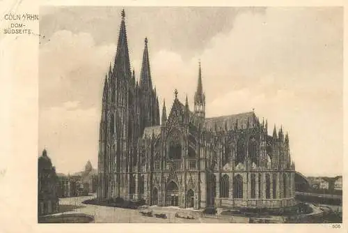 Germany Koln am Rhein - Dom Sudseite