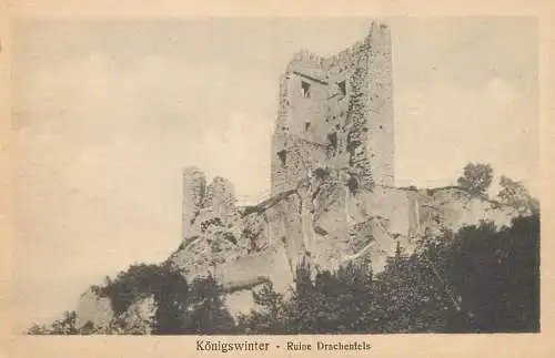 Germany Konigswinter Ruine Drachenfels