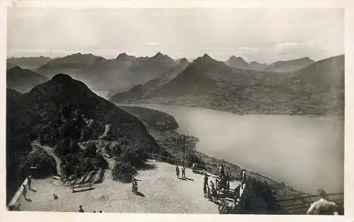 Switzerland mountain lake place to identify
