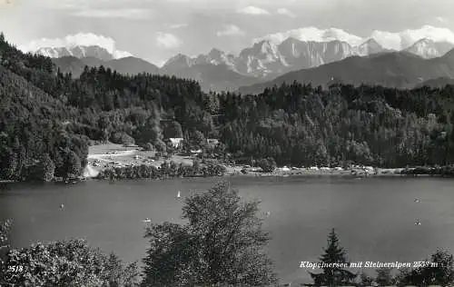 Austria Klopeinersee mit Steineralpen