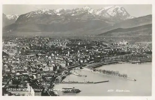 Austria Bregenz Bodensee aerial