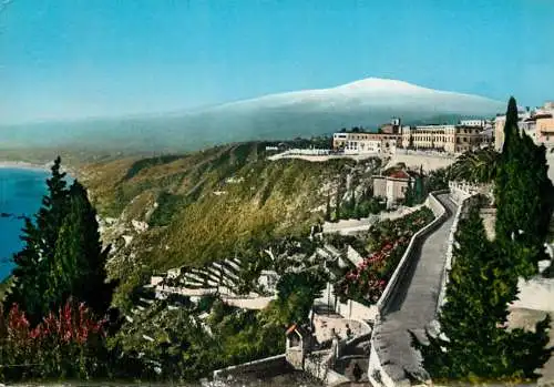 Italy Taormina panorama