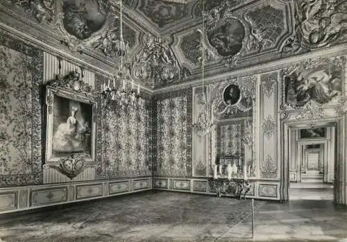 France Yvelines Versailles (Château) La chambre de la Reine