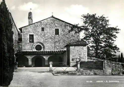 Italy Assisi S. Damiano 1962
