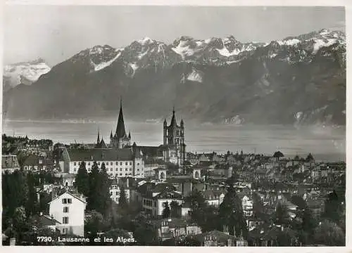 Switzerland Lausanne et les Alpes