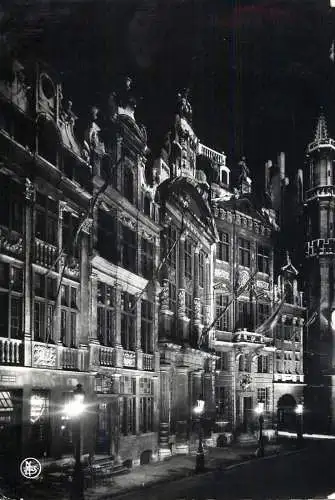 Belgium Bruxelles Grand Place night