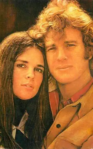 Aly Mc Graw & Ryan O`Neal Love Story actors