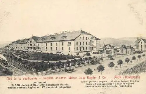 Dijon Côte d’Or, Jules Regnier & Co., Clos de la Boudronnée