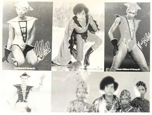Boney M souvenir foto