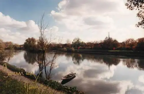 France Gournay-sur-Marne river scenery boat